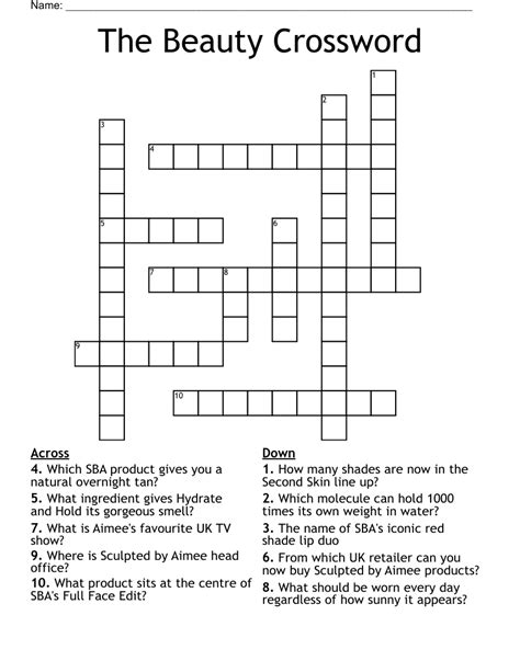 having a sense of the beautiful crossword|feeling of the beautiful crossword.